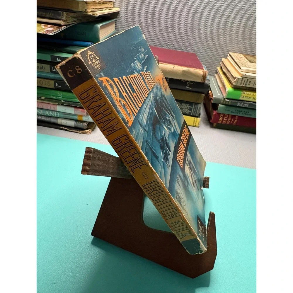 Brighton Rock‎ Graham Greene 1956 Compass Books Viking Press Vintage Paperback